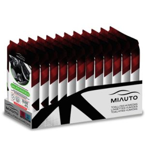 MIAUTO toallitas salpicadero mate 12x20un