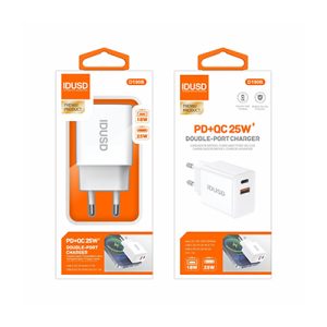 IDUSD cargador casa USB + TC PD+QC 25W D190B
