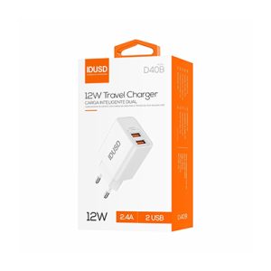 IDUSD cargador casa 2USB 2.4A D40B