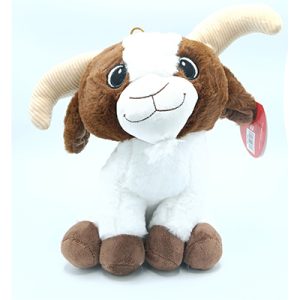 Peluche cabra ojos 28cm
